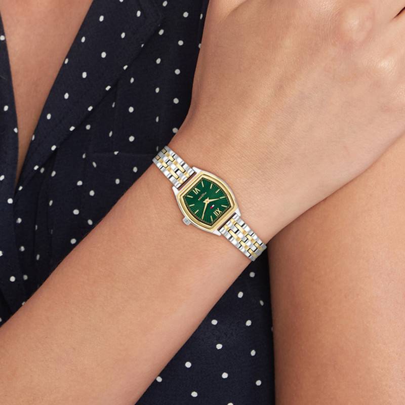 Orologio Donna Tommy Hilfiger Norah Lady Tonneau 21,5 mm Acciaio Braccialato