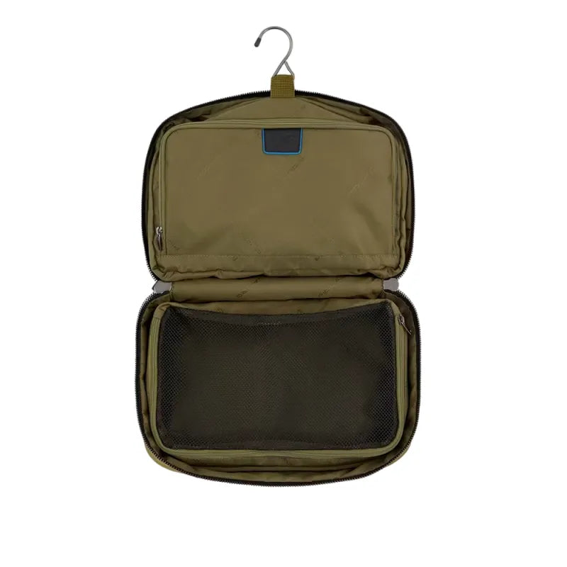 Necessaire Piquadro Beauty Case Nylon Inserto Pelle Nera