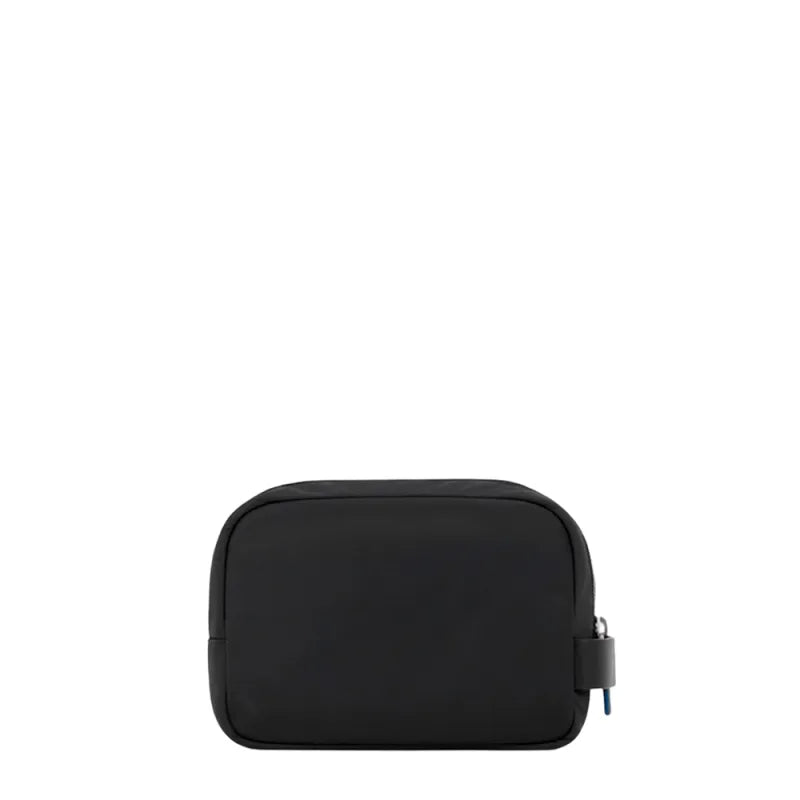 Necessaire Piquadro Beauty Case Nylon Ed Inserto Pelle Nera