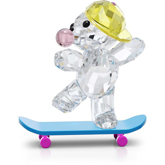 Oggettistica Swarovski Kris Bear Skaterbear, Orsetto Kris