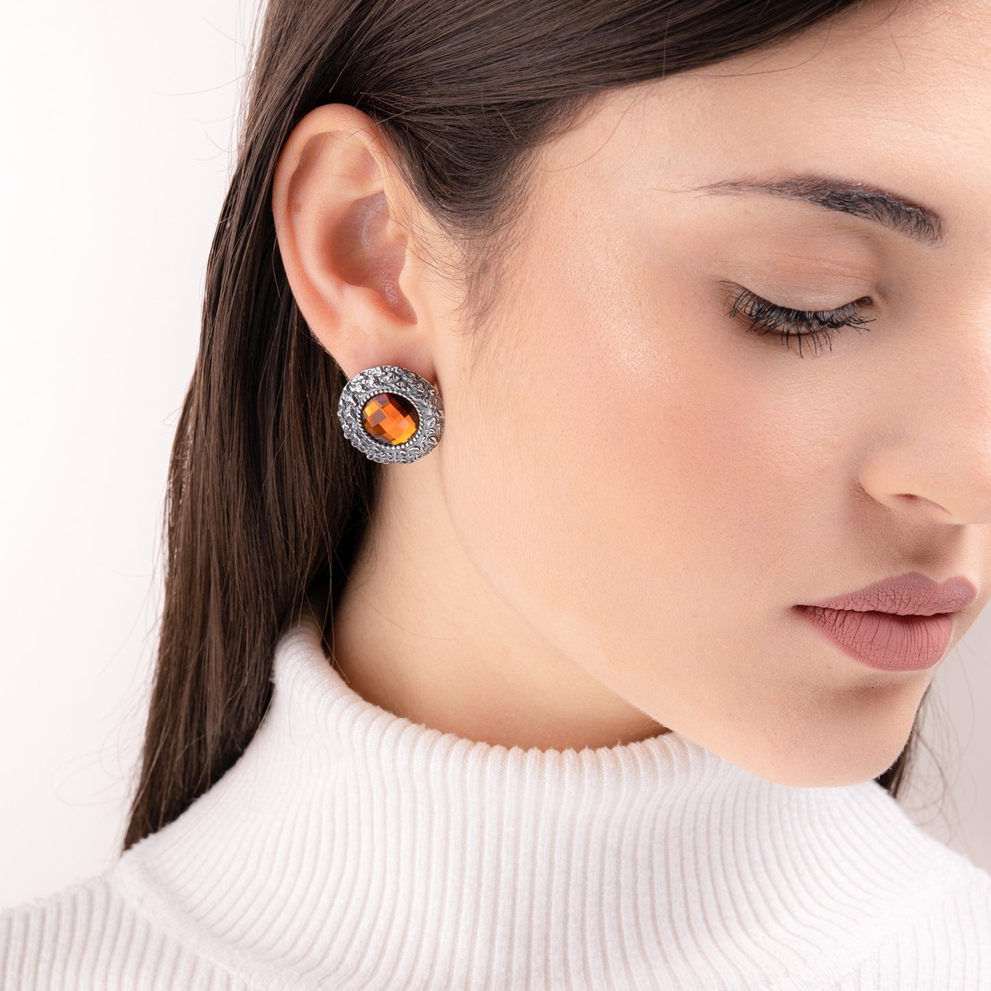 Orecchini Lobo Gerardo Sacco Mesi Reverse Ottobre Autunno