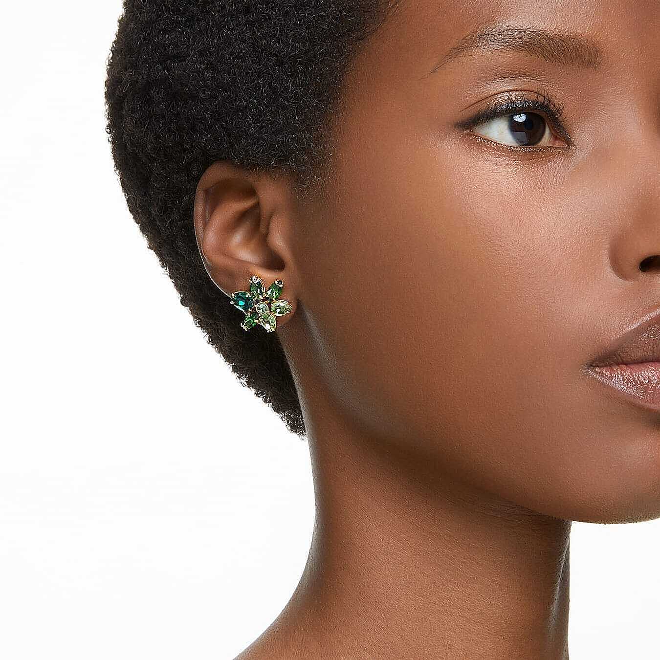 Orecchini Swarovski Gema A Buco