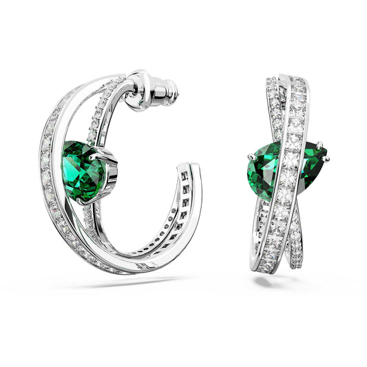 Orecchini A Cerchio Swarovski Hyperbola