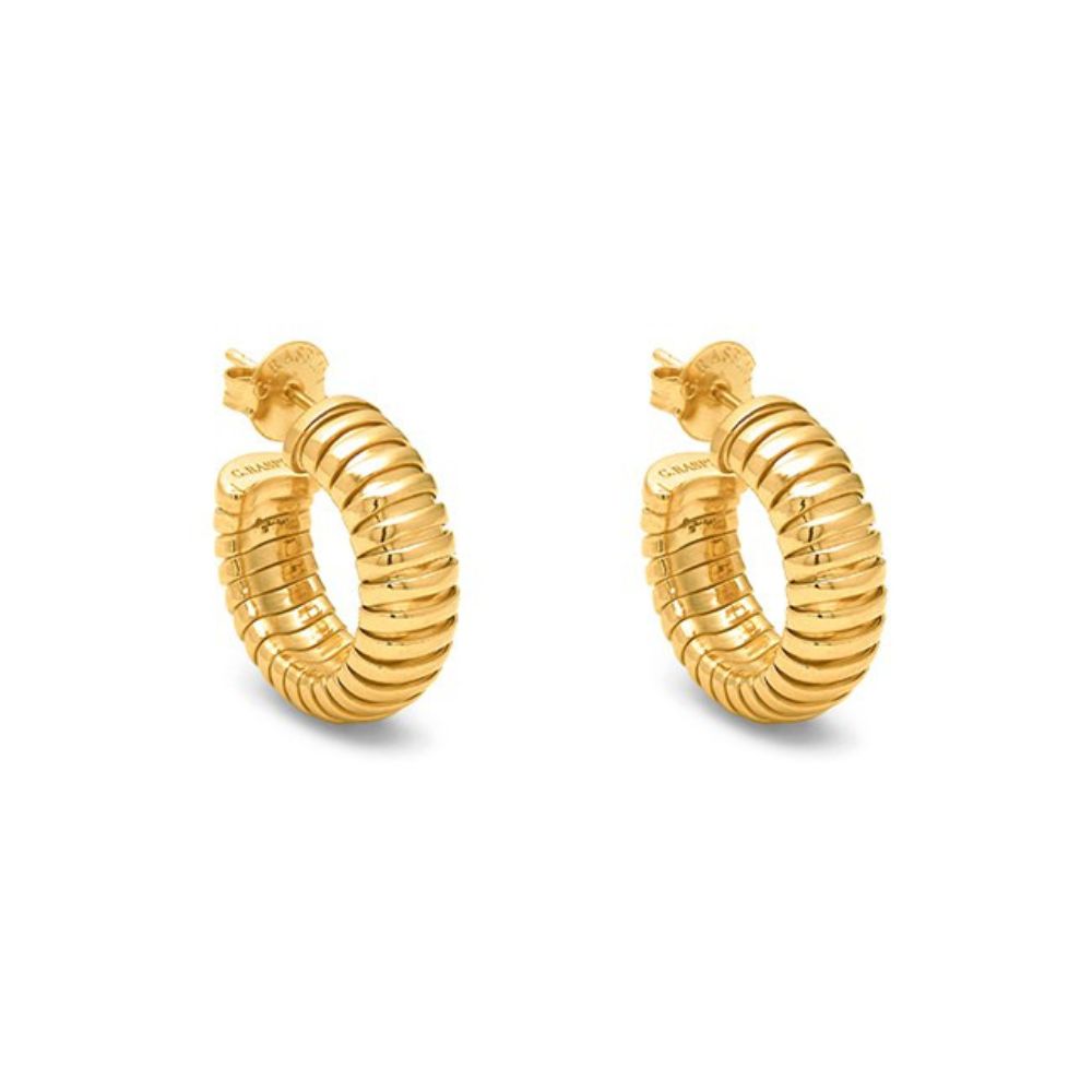 Orecchini Giovanni Raspini Croco Golden Tubogas