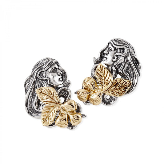 Orecchini Lobo Gerardo Sacco Magia in Argento Mese Ottobre