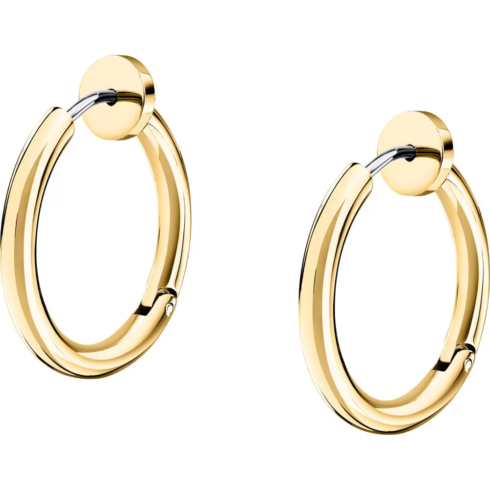 Orecchini Boccole Morellato Drops Pvd Oro