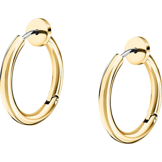 Orecchini Boccole Morellato Drops Pvd Oro