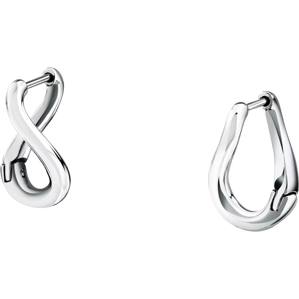 Orecchini Boccolette Morellato Drops Acciaio Odulate