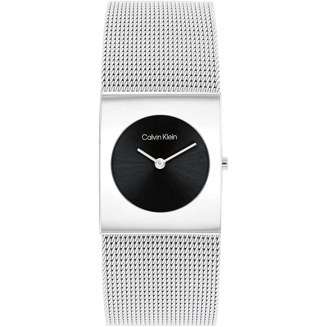 Orologio Calvin Klein Ck Pulse 26,4 mm Acciaio Braccialato Maglia Milanese Nero
