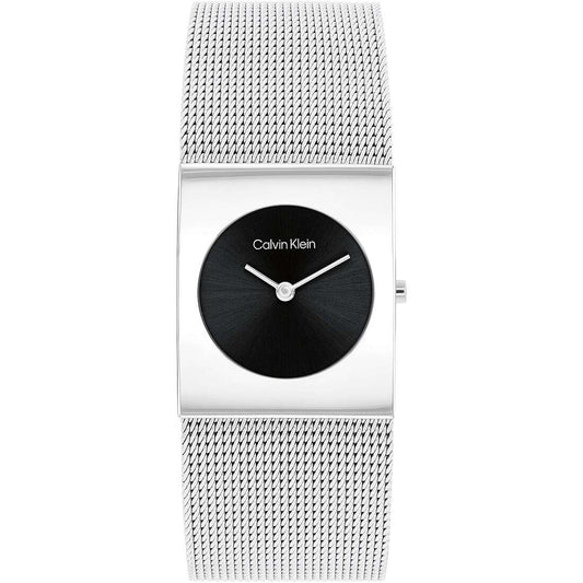 Orologio Calvin Klein Ck Pulse 26,4 mm Acciaio Braccialato Maglia Milanese Nero