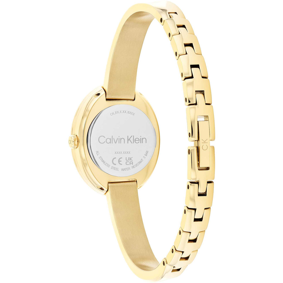Orologio Calvin Klein Ckw Twisted Lady 26 Mm Pvd Oro Braccialato