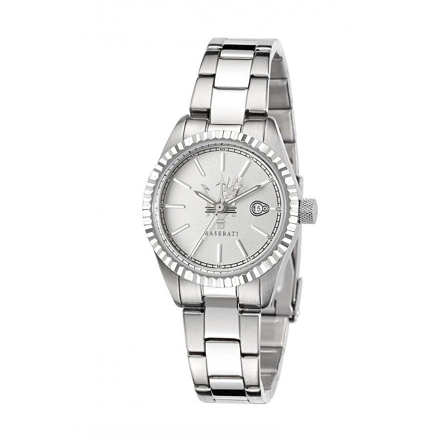 Orologio Maserati Competizione 32 Mm Lady Acciaio Braccialato Silver