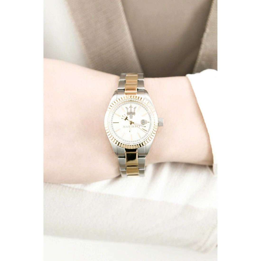 Orologio Maserati Competizione Lady 32 mm Acciaio Braccialato