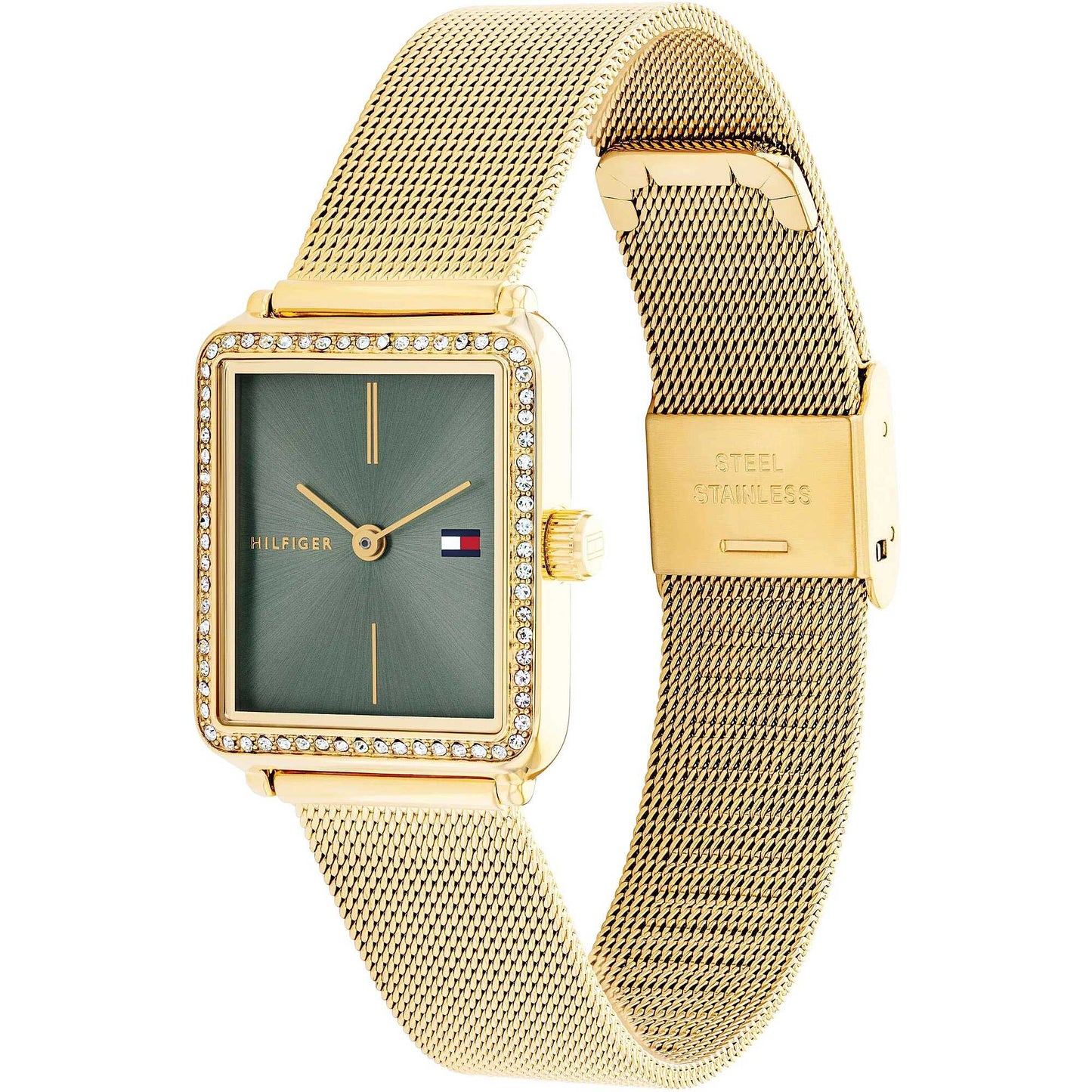 Orologio Tommy Hilfiger Tea Lady Pvd Oro Maglia Milanese Pvd Oro