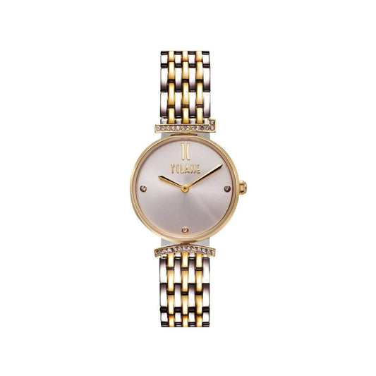 Orologio Alviero Martini 1A Classe Montecarlo Lady 30 Mm Pvd Oro Braccialato