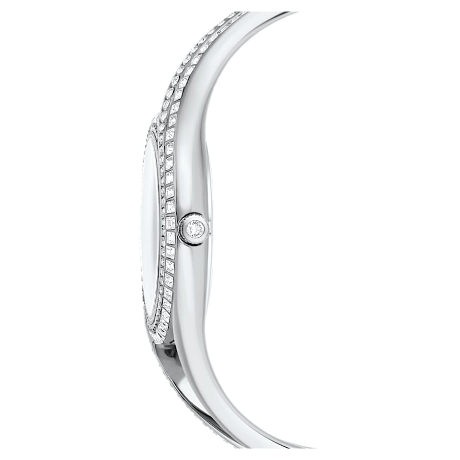 Orologio Swarovski bangle Hyperbola Tonalità argento, Acciaio inossidabile