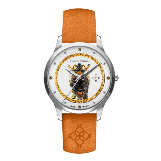 Orologio Camurrìa U Moru 37 mm Acciaio Cinturino Stampato