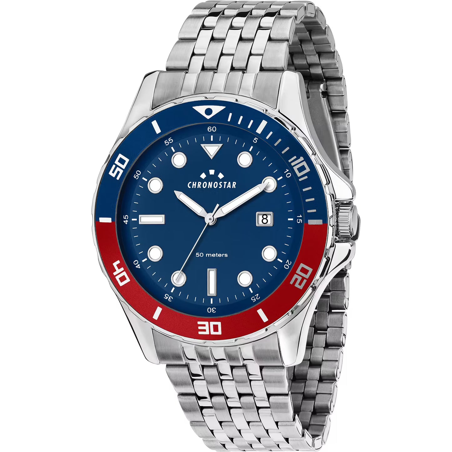 Orologio Chronostar Captain 2.0 Braccialato Blu