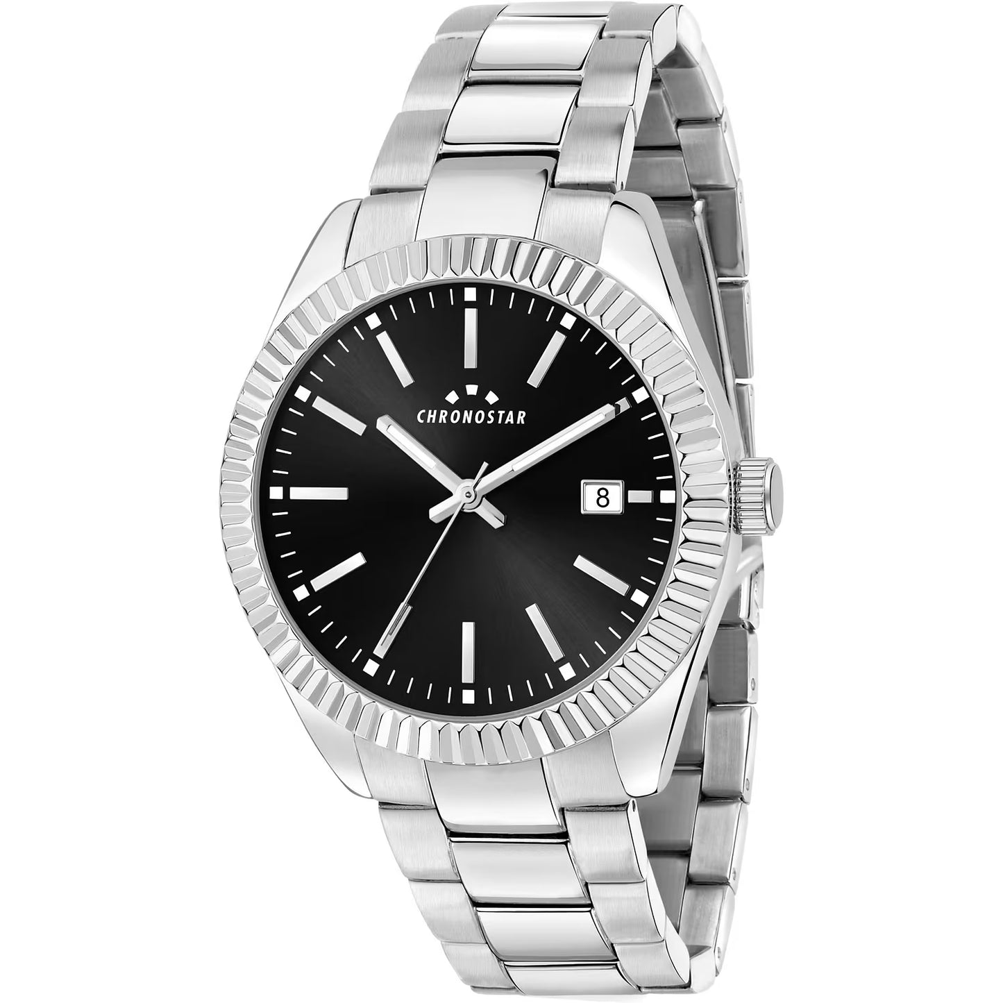 Orologio Chronostar Daily Braccialato Nero