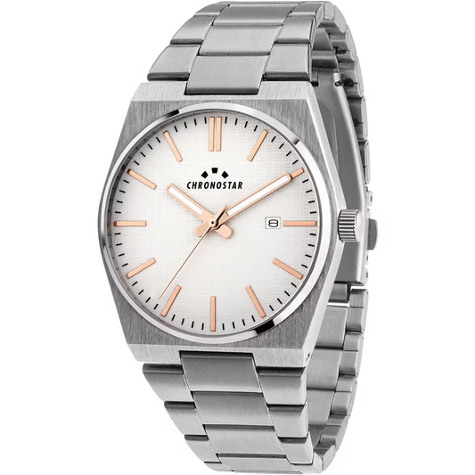 Orologio Chronostar Supreme Braccialato Bianco