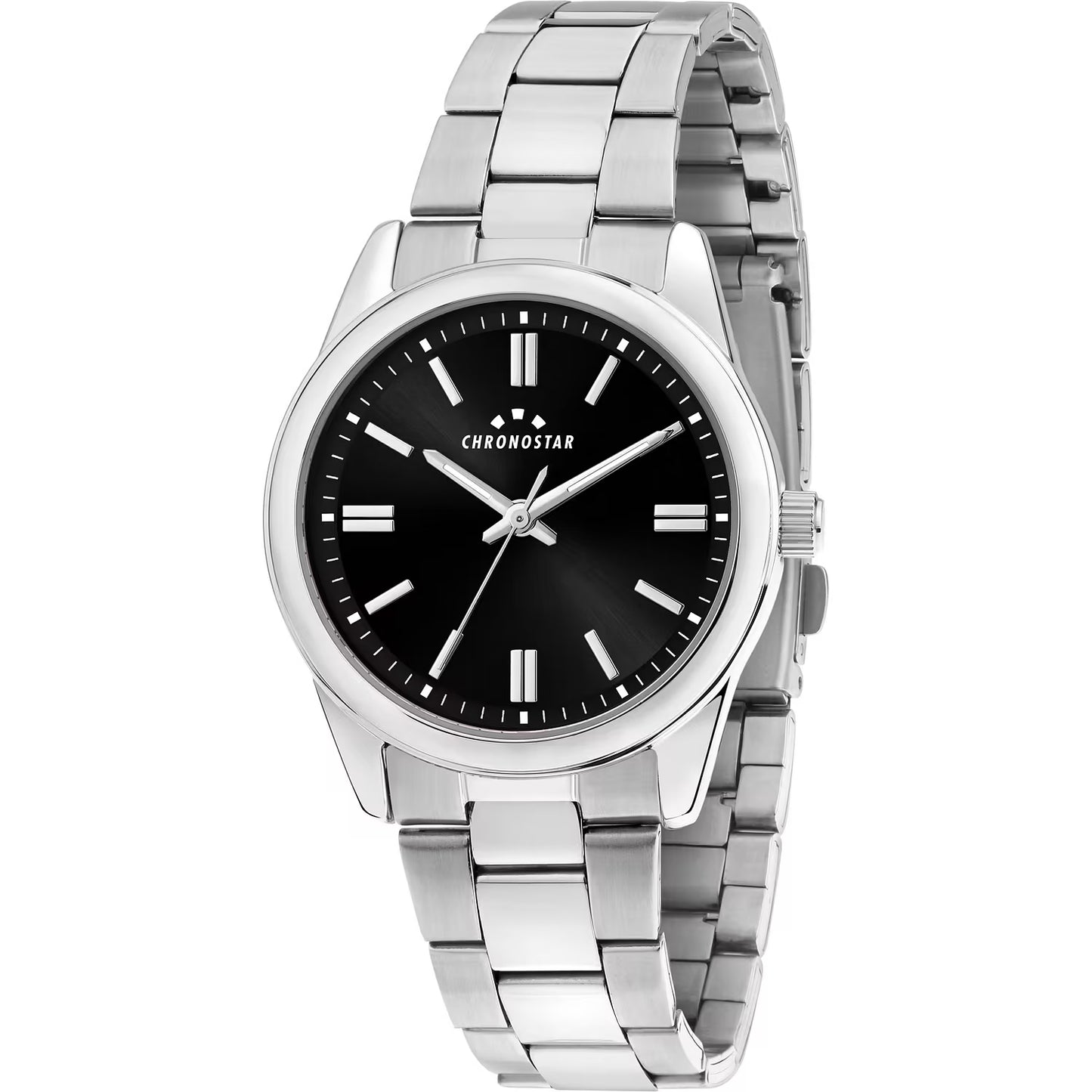 Orologio Chronostar Timeless Braccialato Nero
