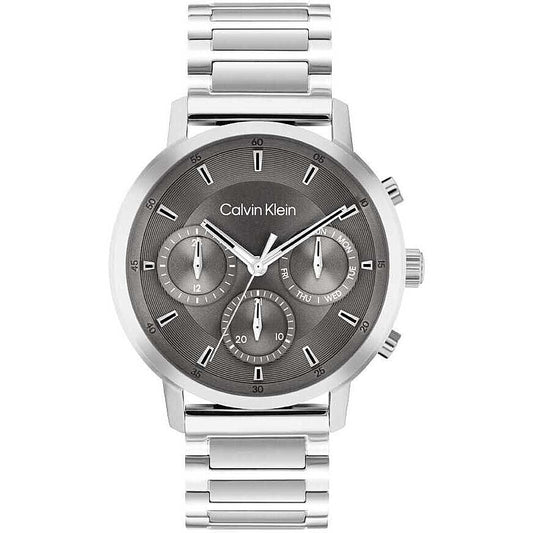 Orologio Calvin Klein Gauge Multifunzione 41 mm Braccialato Grigio