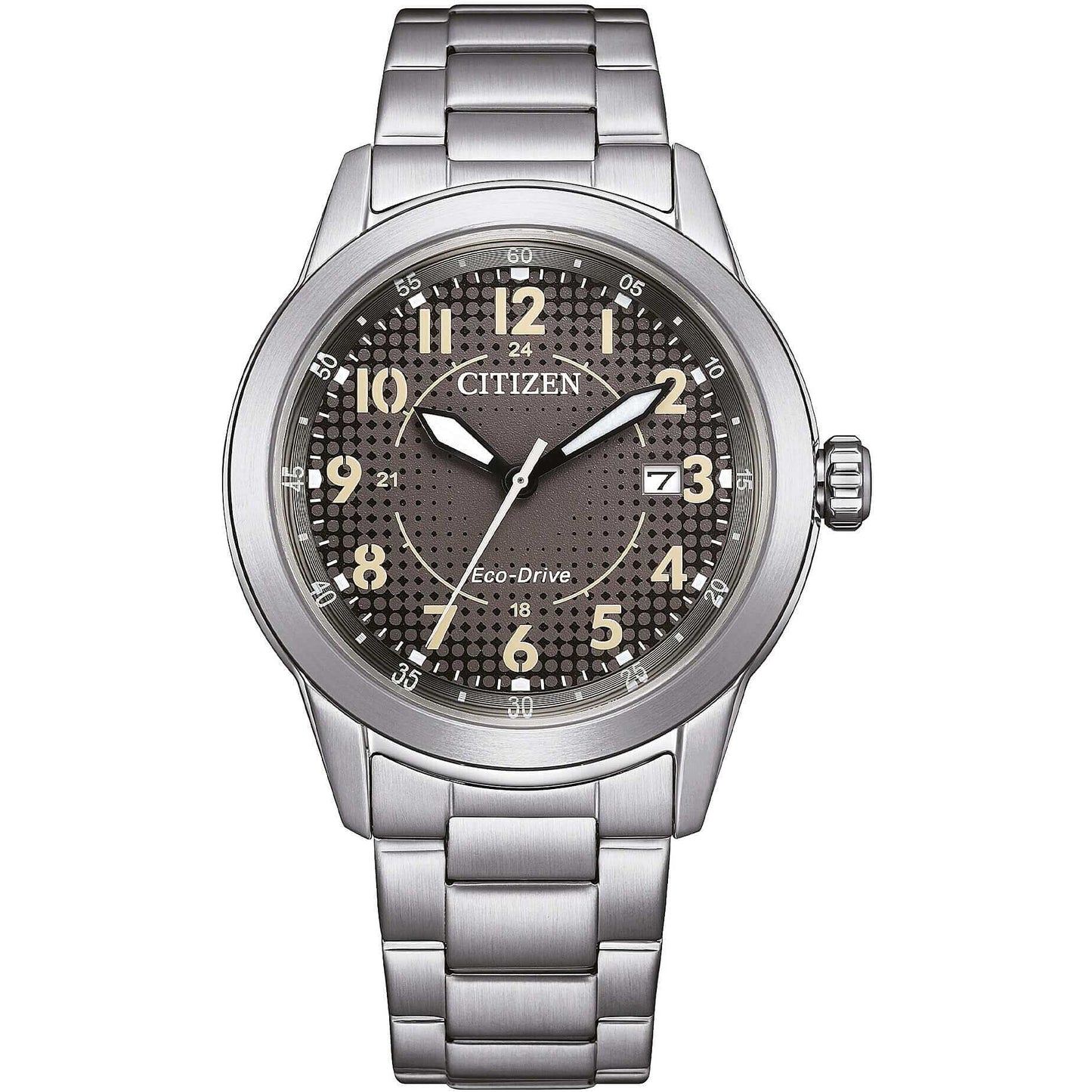 Orologio Citizen Of Action Eco-Drive 40 mm Braccialato Nero