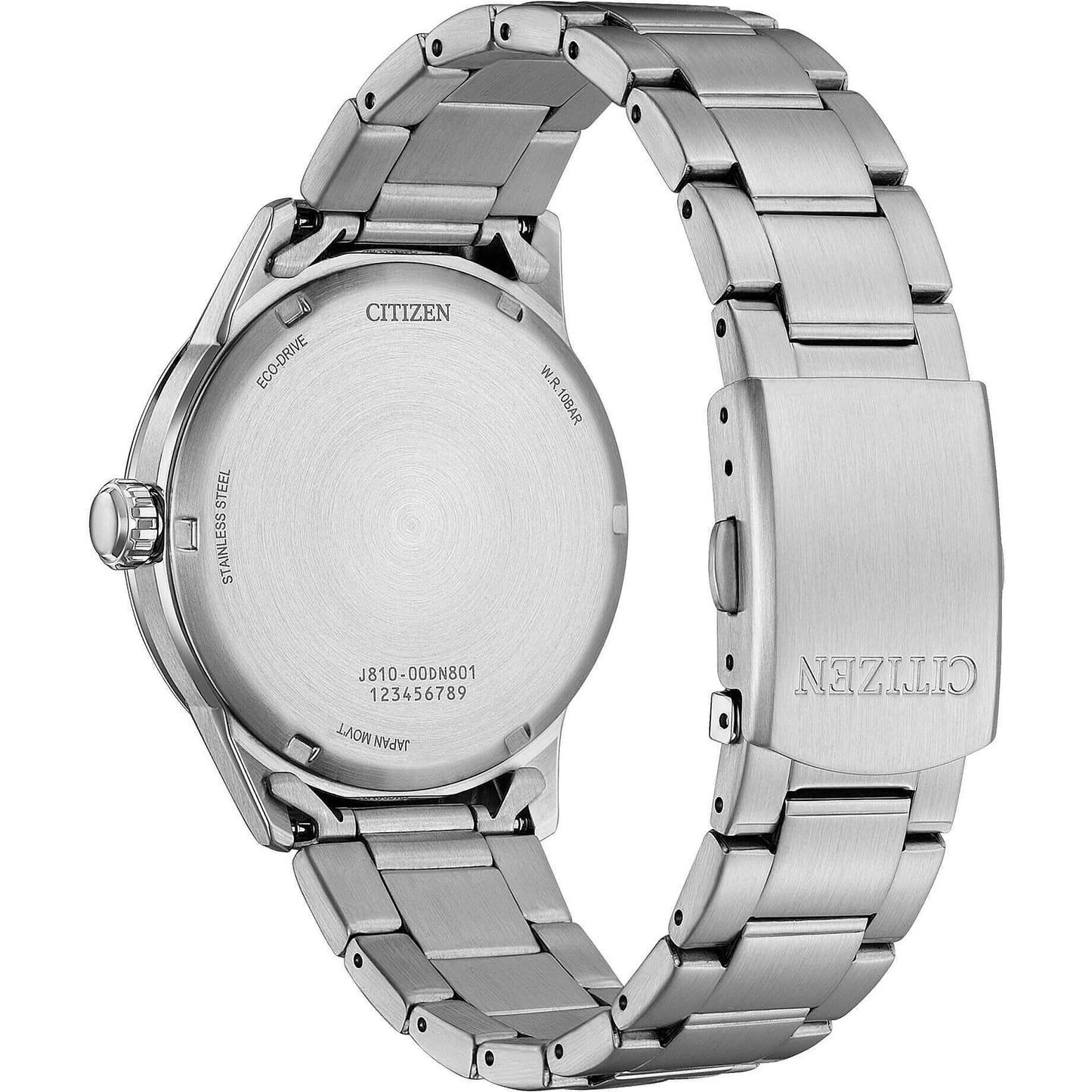Orologio Citizen Of Action Eco-Drive 40 mm Braccialato Nero