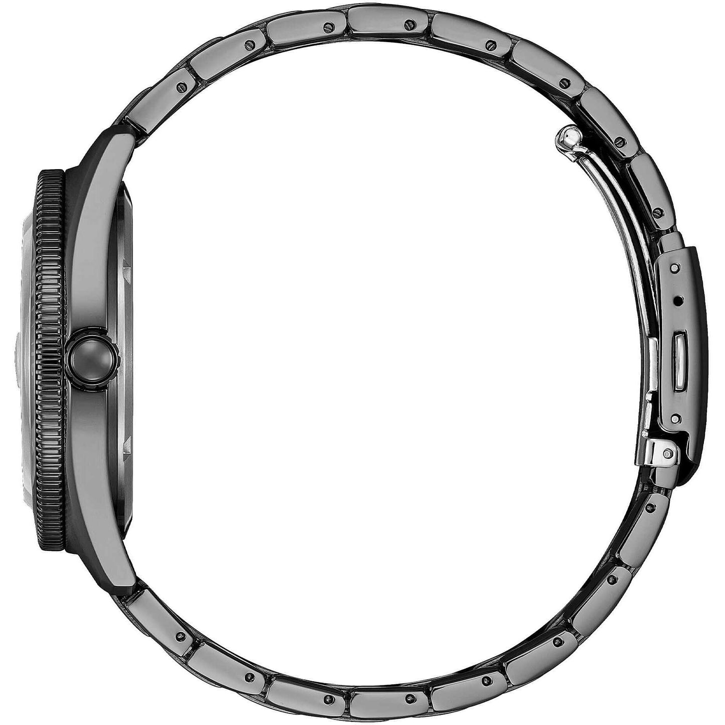 Orologio Citizen Of Action Eco-Drive 43 mm Pvd Grigio Braccialato Celeste