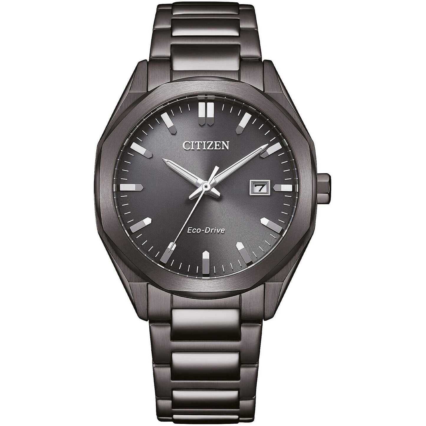 Orologio Citizen Metropolitan Unisex 38 mm Pvd Nero Braccialato