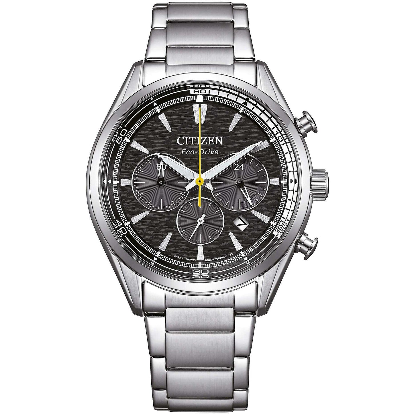 Orologio Citizen Of Action Crono Eco-Drive 40 mm Braccialato Nero