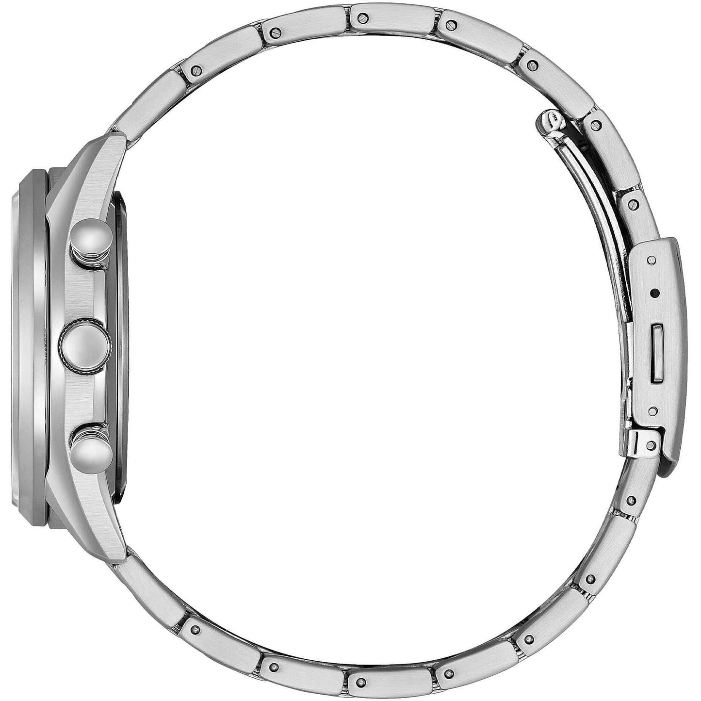 Orologio Citizen Of Action Crono Eco-Drive 40 mm Braccialato Nero