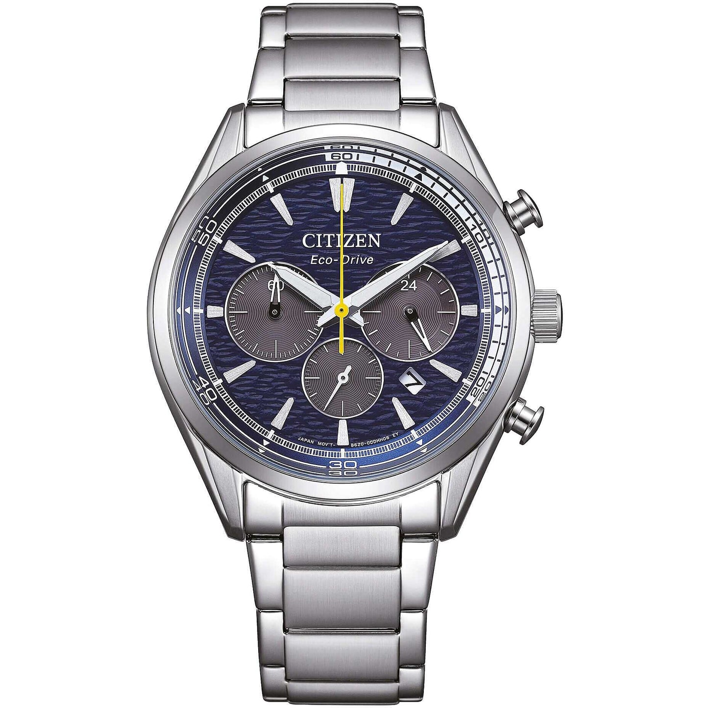 Orologio Citizen Of Action Crono Eco-Drive 40 mm Braccialato Blu/Nero