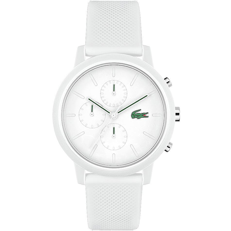 Orologio Lacoste 12.12 Chrono 43 mm Bianco