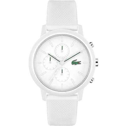Orologio Lacoste 12.12 Chrono 43 mm Bianco