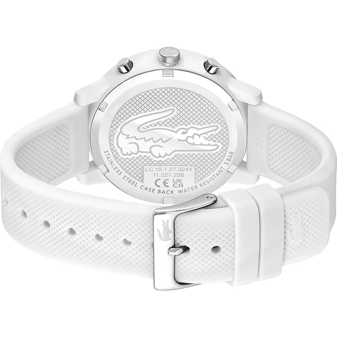 Orologio Lacoste 12.12 Chrono 43 mm Bianco