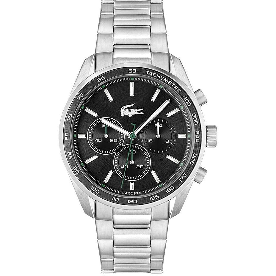 Orologio Lacoste Boston Chrono 42 mm Nero