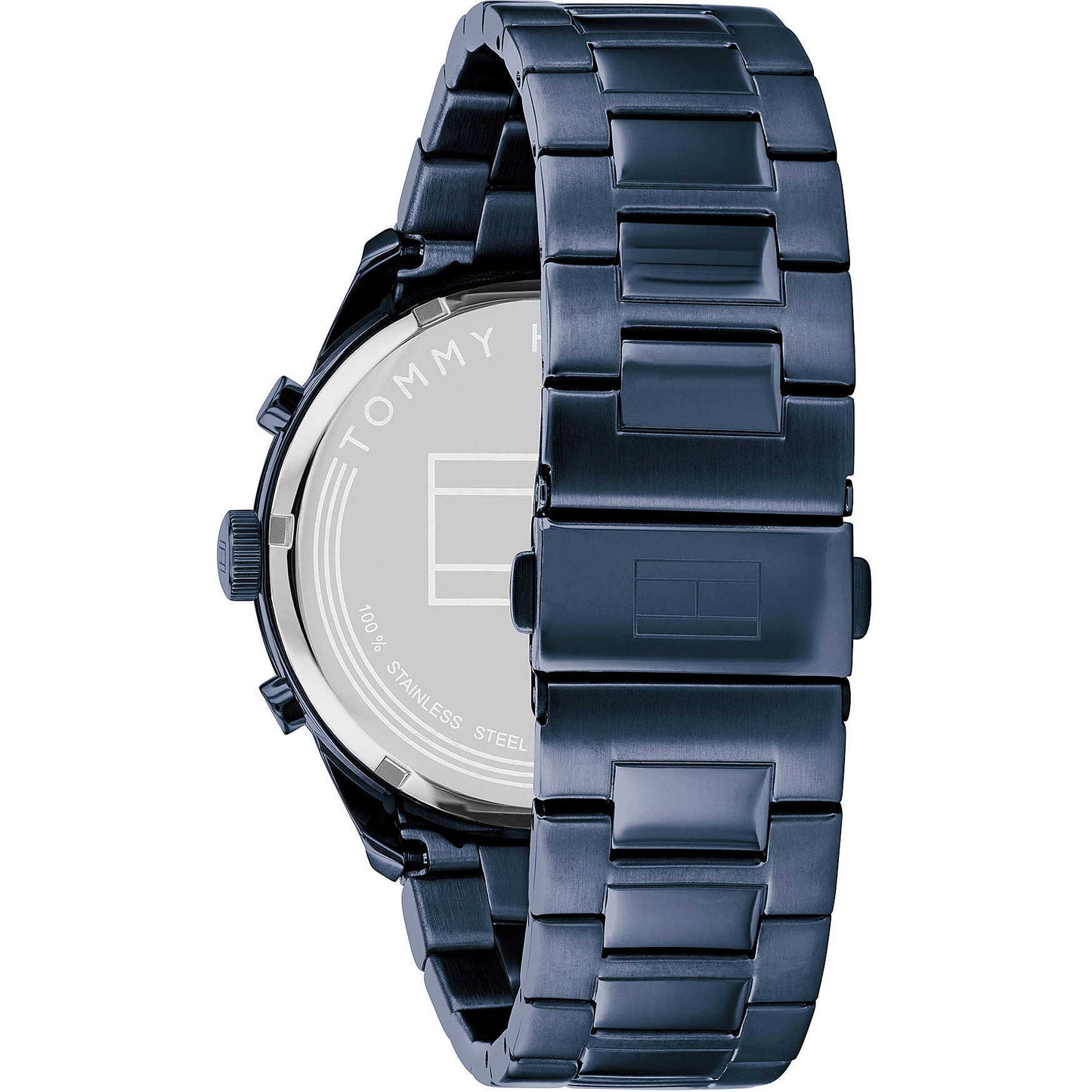 Orologio Tommy Hilfiger Matthew Multifunzione 44 mm Acciaio Braccialato Blu