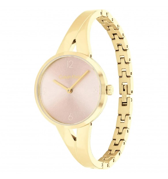 Orologio Calvin Klein Joyful Lady 30 mm Pvd Oro Braccialato Rosa