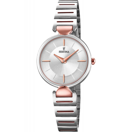 Orologio Festina Lady 29 Mm Acciaio Braccialato Acciaio/Pvd Oro Rosa
