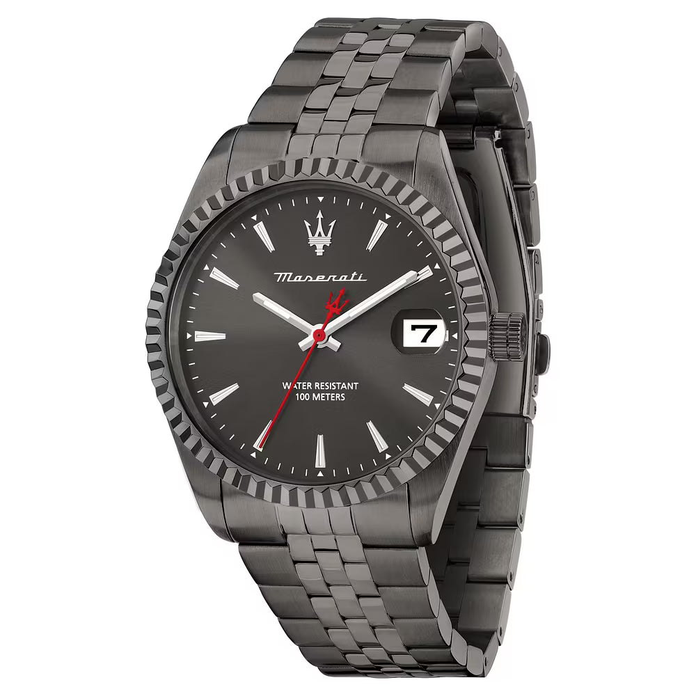 Orologio Maserati Competizione 41 Mm Pvd Nero Braccialato