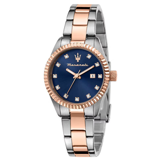 Orologio Maserati Competizione Lady 31 Mm Braccialato Acciaio/Pvd Oro Rosa