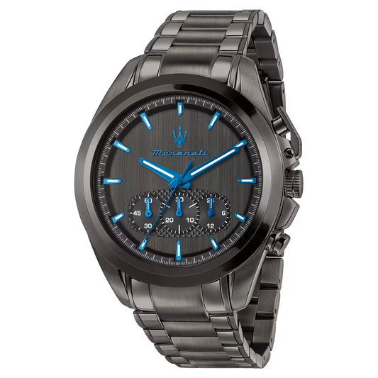 Orologio Maserati Dark Edition Traguardo Chrono 43 Mm Pvd Grigio Braccialato