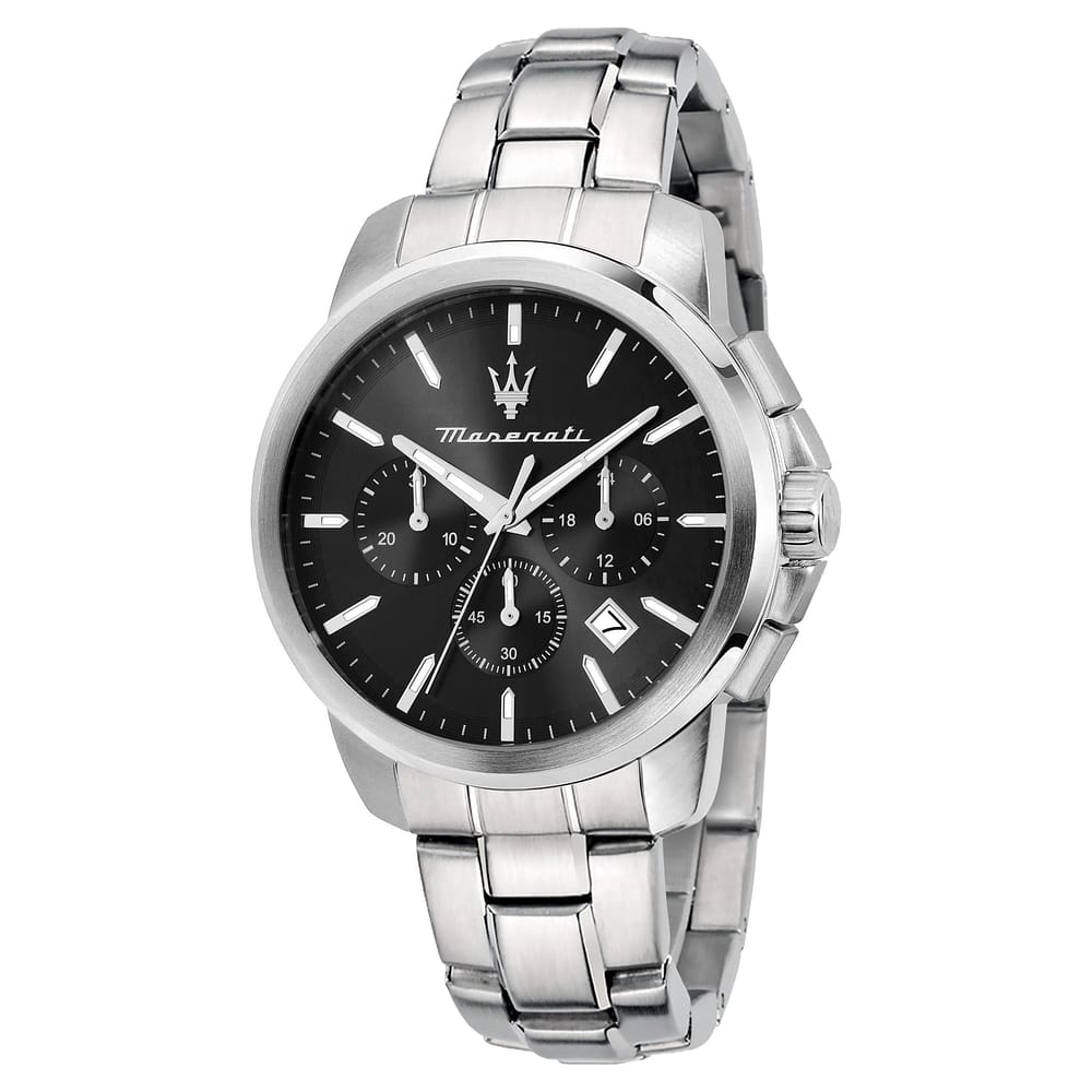 Orologio Maserati Successo 42 Mm.chrono Acciaio Braccialato