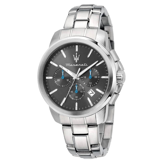 Orologio Maserati Successo 42 mm Chrono Acciaio Pvd Dark Gun Braccialato