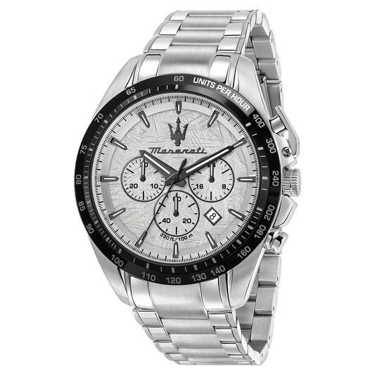 Orologio Maserati Traguardo Limited Edition Chrono 45 Mm Acciaio Braccialato