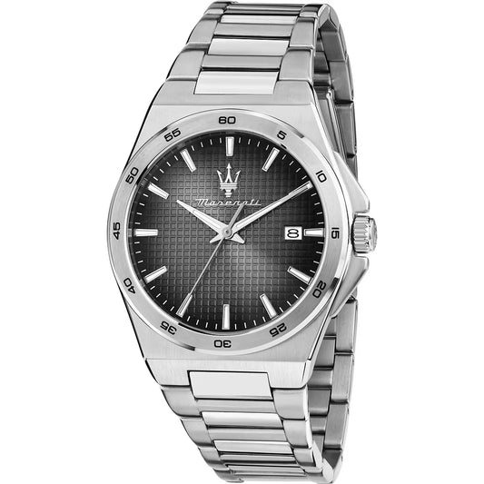 Orologio Maserati Velocità Slim 40 Mm Acciaio Braccialato Sfumato Grigio/Nero