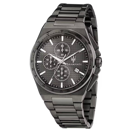 Orologio Maserati Velocità Slim 41 mm Chrono Acciaio Pvd Dark Gun