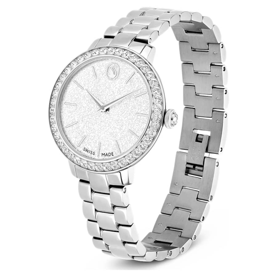 Orologio Swarovski  Matrix 3-link Bracciale di metallo, Tono argentato, Acciaio inossidabile