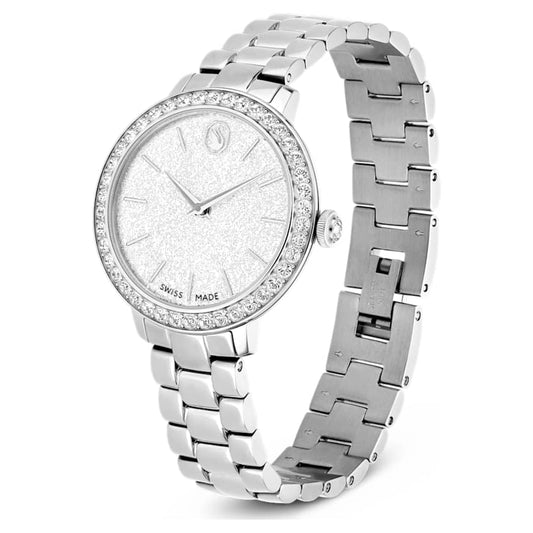 Orologio Swarovski  Matrix 3-link Bracciale di metallo, Tono argentato, Acciaio inossidabile